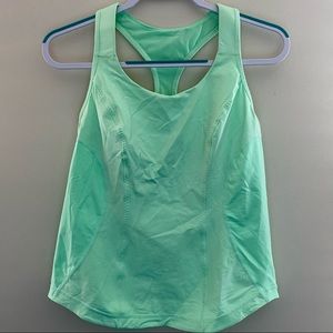 Lululemon tank green size 12 EUC